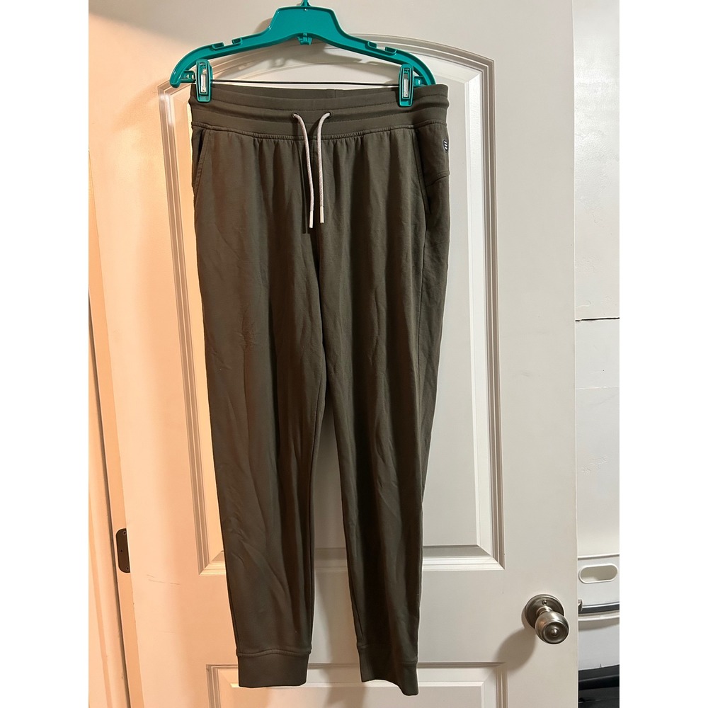 Free Fly Womens Bamboo Jogger Pants Olive Green Size M
